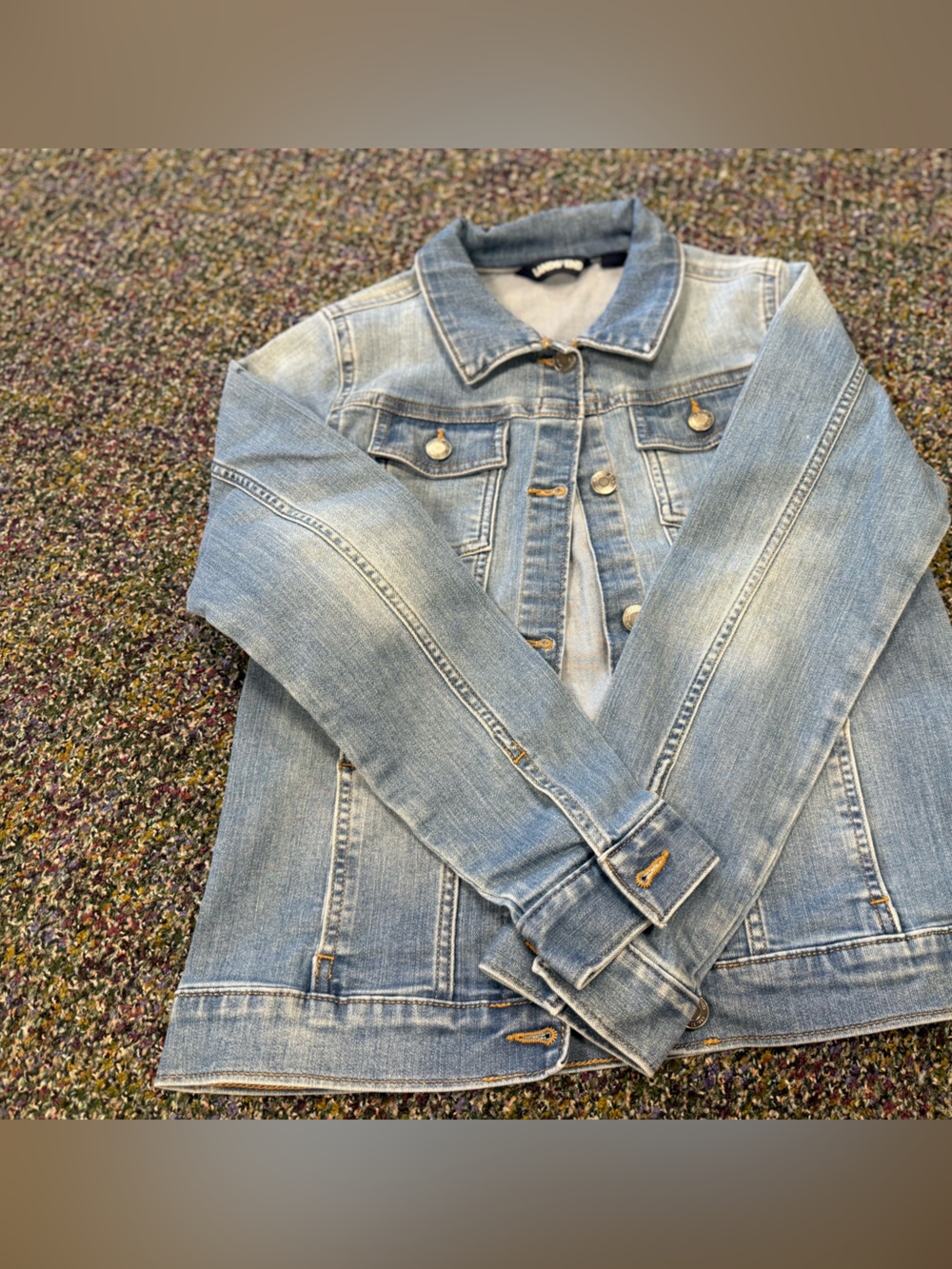 Lands' End Light Blue Girl’s Denim Jacket